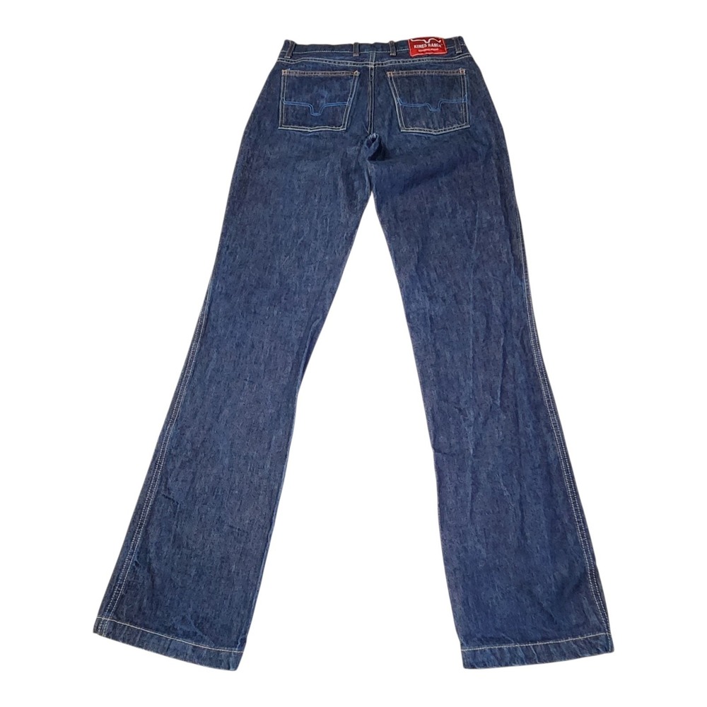 Kimes Ranch Dillon Jeans Mens 31x36 Made USA Relaxed Bootcut Western Cowboy EUC - Picture 2 of 13